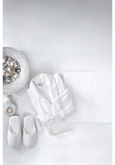 Yataş Essentials 3'lü Banyo Seti Terlik 42-44 - Ekru