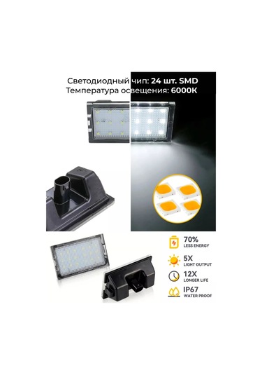 U Mastera Plaka Aydınlatma. Land Range Rover Sport / Discovery İçin 2 Adet 242853906