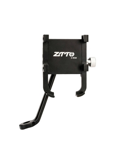 Ztto Z-85m Motosiklet Bisiklet Arka Ayna Montaj Telefon Tutucu Alüminyum Alaşımlı Darbeye Dayanıklı Telefon Braketi