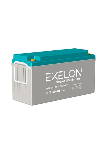 Exelon Solar Jel Akü 150 Ah 12v Deep Cycle Uzun Ömürlü