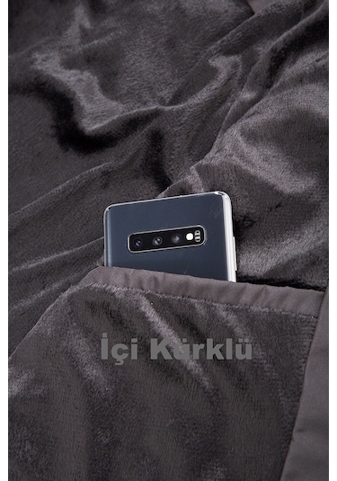 Mero Life Içi Kürklü Kapüşonlu Su Ve Rüzgar Geçirmez Softshell Erkek Mont Kırmızı