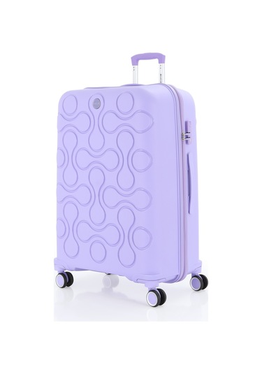Mçs Polipropilen 2li Valiz Seti Büyük & Makyaj V376 S23sy1000047-set 00025 Lila