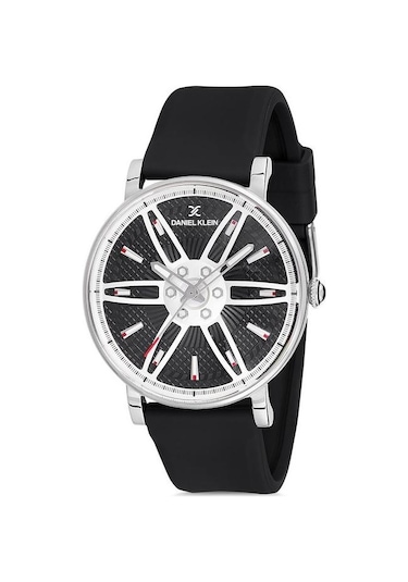 DANIEL KLEIN DK.1.12335.3 Siyah silikon kayışlı erkek kol saati
