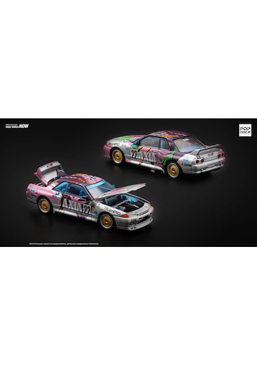 Pop Race 1/64 Nissan Skyline Gtr R32 Axıa / Pr64-103