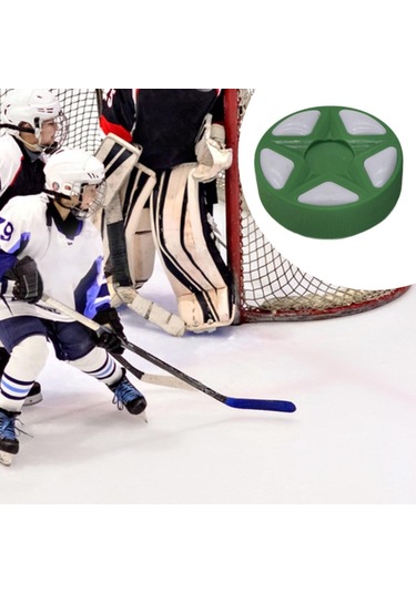 Homyl Buz Hokeyi Topu Açık Hava Yedek Oyun Sporları Yeşil Yeşil