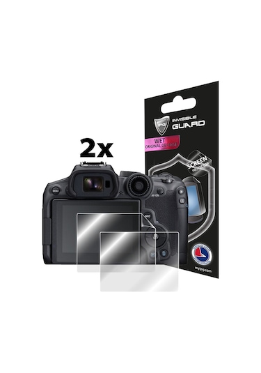 IPG Canon EOS R7 Mirrorless Kamera Görünmez Ekran Koruyucu (2 Adet)
