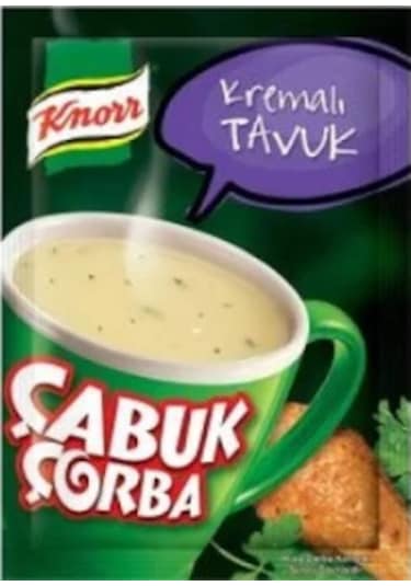 Knorr Çabuk Çorba Kremalı Tavuk 24 x 18 G