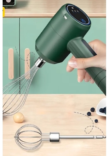 Lyon Taşınabilir Şarjlı Mikser Kademeli Kablosuz 3 Tw Yeşil