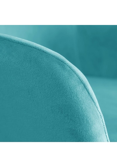 Tavuskuşu Mavisi Kadife Streç Koltuk Kapak Elastik Düz Renk Yemek Sandalyesi Kapakları Ev Dekor Yıkanabilir Yüksek Kol Dayama Ofis Koltuğu Slipcovers