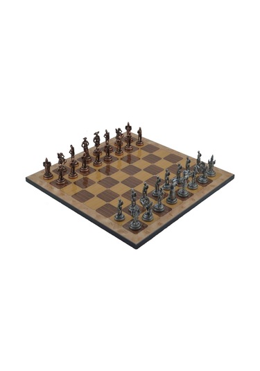 Gifthome Metal Satranç Takımı-seti orta ispanyol antik rustik Cev