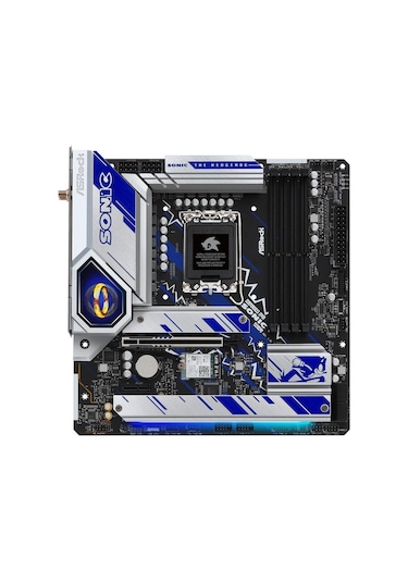 Asrock B760M PG Sonic WIFI Intel B760 7200 MHz (OC) DDR5 Soket 1700 mATX Anakart