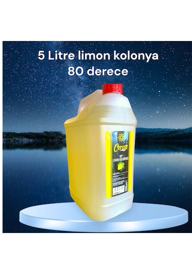 5 Litre Limon Kolonyası