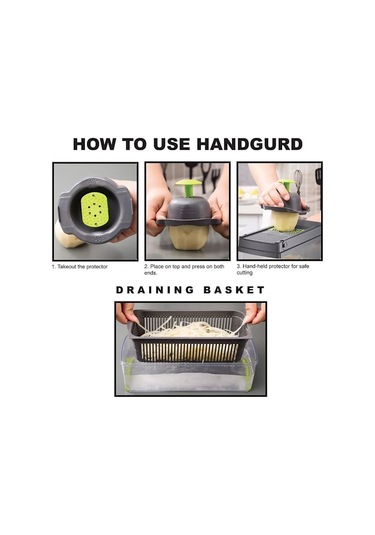 Qd" Tiran Sebze Doğrayıcı - Soğan Salatası Yemek Doğrayıcı Sebze Doğrayıcı Mandolin Ve Manuel Mandolin Dilimleyici Diğer