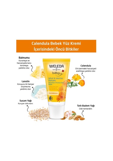 Weleda Calen dula Organik Yüz Kremi 30 ML