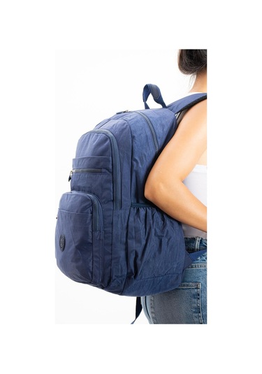 Ultra Hafif Çok Cepli Su Geçirmez Sırt Çantası Unisex Laci Model: 571-1b - Lacivert