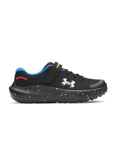 Under Armour Bps Surge 4 Ac Çocuk Koşu Ayakkabısı 3027104-006 Siyah