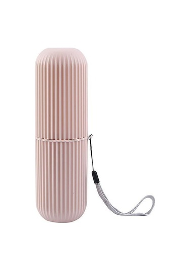 Novahub Pembe Taşınabilir Çok Kullanımlı Banyo Odası Diş Fırçalama Yıkama Diş Seti Gargara Fincan Kutusu Kutusu Diş Diş Fırçalık 56662966 Pembe Pembe