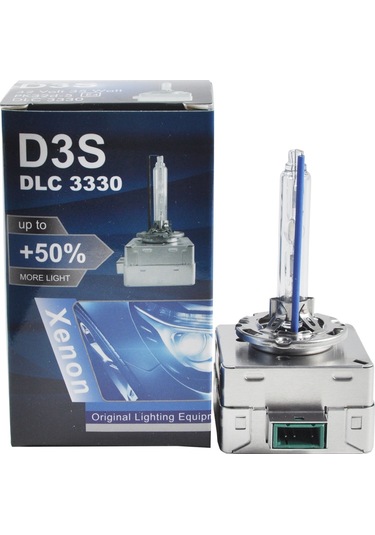 Delco D3s 8000k %50 Fazla Işık Buz Mavisi Oem Xenon Far Ampulü