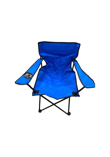 Rejisör Çantalı Kamp Piknik Sandalyesi Mavi