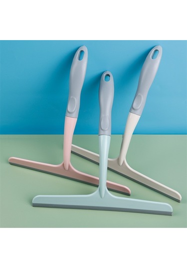 Silikon Kaymaz Pencere Kazıyıcı Çok Fonksiyonlu Banyo Ev Güçlü Temizlik Cam Silecek