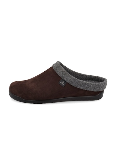2007-dark Brown Terlik/ Panduf Ev Erkek 48 763 Vf Fly Flot Cloth Man Slıpper 2007-dark Brown