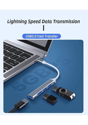 Type-c Usb Çoğaltıcı Usb Hub Otg Usb Çoklayıcı Type C