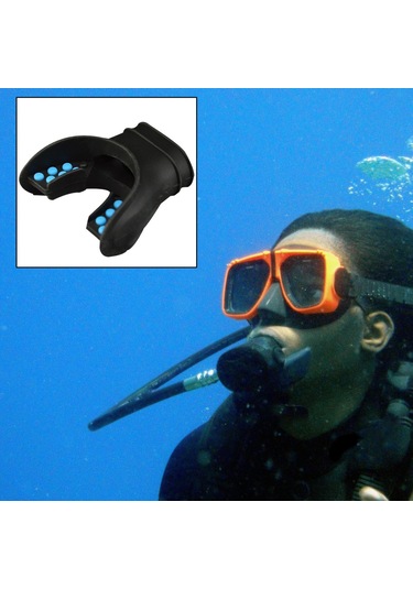 Homyl Tüplü Dalış Regülatörü Siyah Için Yetişkin