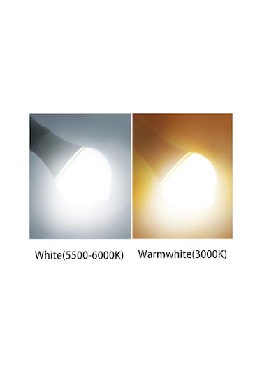 Beyaz E27 Led Hareket Sensörlü Ampul Ac85v-265v Led Lamba Otomatik Açma/kapama Gece Lambası 18 220v 18w