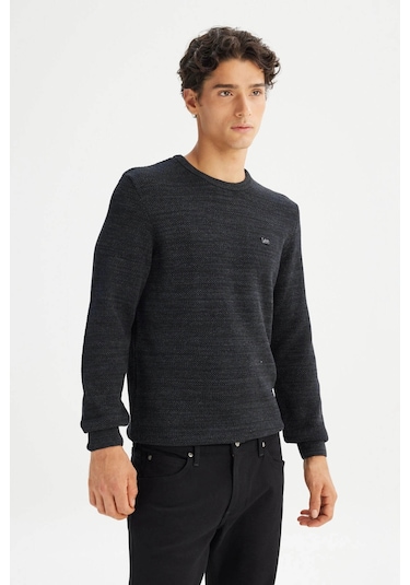 Lee Regular Fit Antrasit Erkek Kazak L2520364003 Antrasit