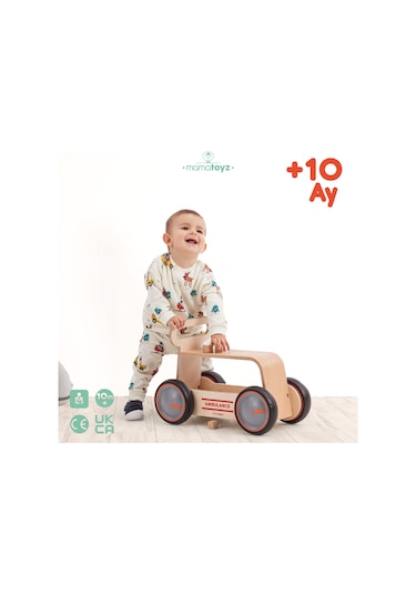 Driveme Wood Ambulans Yürüteç - Bin Sür - Oyuncak Deposu
