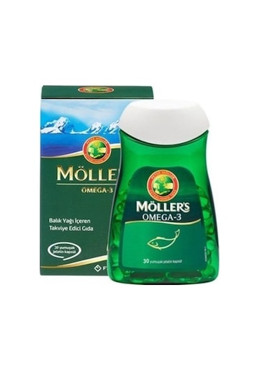 Möller's Omega 3 Balık Yağı 30 Kapsül