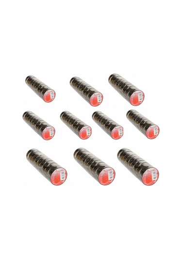 Siyah Elektrik İzole Bandı 18mm 100 Adet Esnek, Dayanıklı Ve Güçlü Yapışkanlı Bant Seti Motorx