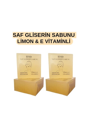 Hmd Bitkisel Kozmetik Limon & E Vitaminli Saf Gliserin Sabunu 4 x 100 G