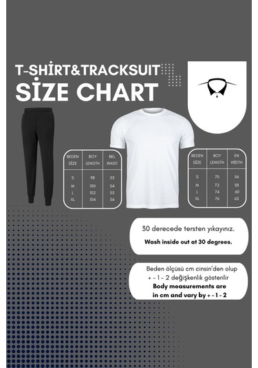 Beach T-shirt Eşofman Altı Jogger - Bej Kahverengi Baskılı Eşofman Takımı Oversize Bisiklet Yaka Bej Kahverengi