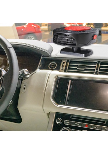 Suntek 150w Rv Çakmak Fişi 360 Döndürme Oto Isıtıcı 12v Kırmızı