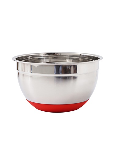 Monyee 20cm Multifonksiyonel Paslanmaz Çelik Kabağı: Kayma Engellli Silikon Tabanlı, Pişirme, Yıkama Ve Salata İçin