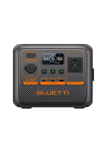 Bluetti Ac50p Ups 504wh Kapasiteli Taşınabilir Güç Kaynağı