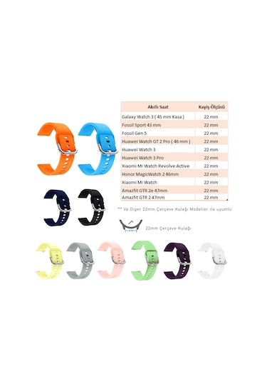 Xiaomi Watch S1,s1 Active,s1 Pro/mi Watch İle Uyumlu Kordon 22mm