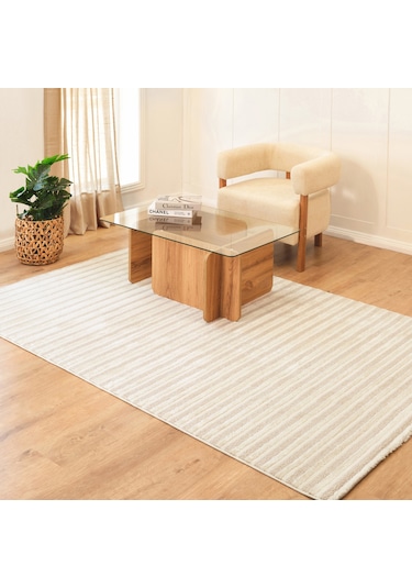 Kaşmir Halı 7/24 Sahara Emma Bej 200x290 CM Salon Mutfak Halısı Kilim