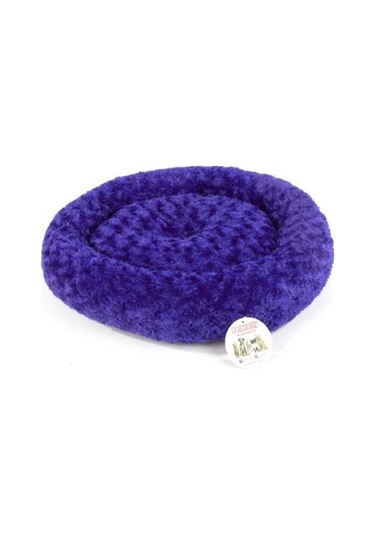 Pet Pretty Simit Yatak Peluş Mor 55x55cm