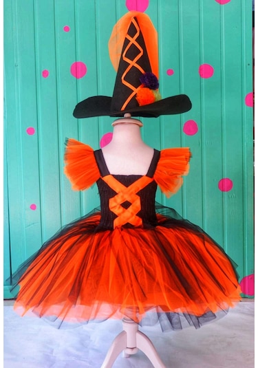 Pano Kids Halloween Kostümü Turuncu