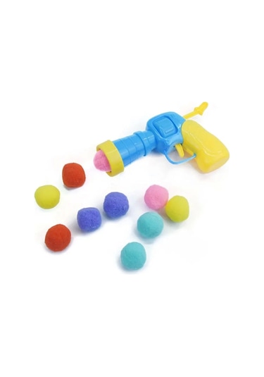 Wintoup Özel Üretim Peluş Top Fırlatan Kedi Oyun Tabancası Seti