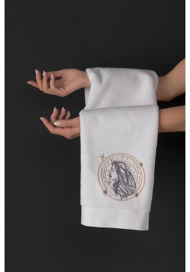 Varol %100 Microcotton Üst Kalite Havlu Seti Burç Nakışlı Başak-standart Başak Diğer