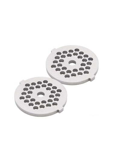 Maiyame 5 Adet Paslanmaz Çelik Disk Bıçaklı 2'li Paket, 5mm Delikli Gıda Dilimleme Ve Ezme İçin Kırık Meat Grinder Aparatı