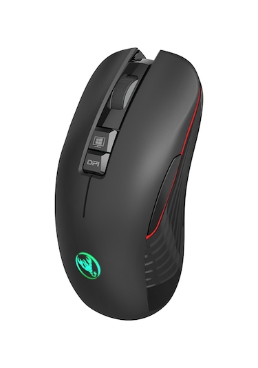 Geeroyoo "hxsj T30 Kablosuz Oyun Faresi - 3600dpı, 8 Tuşlu, Şarj Edilebilir, Sessiz, Led Aydınlatmalı, Usb-c Uyumlu" 001