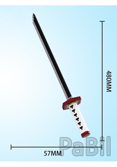 Kimetsu No Yaiba Demon Slayer 392 Parça 480 Mm Figür Katana Giyu