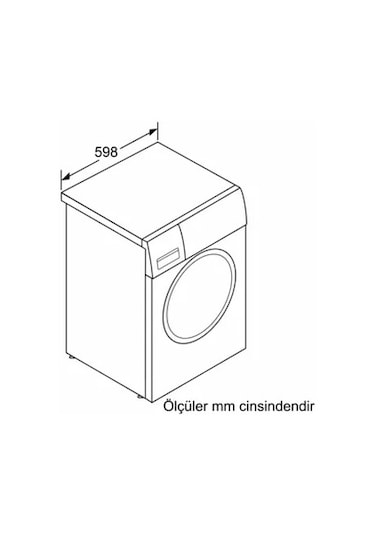 Profilo CGA254Z1TR 10 KG 1400 Devir Çamaşır Makinesi