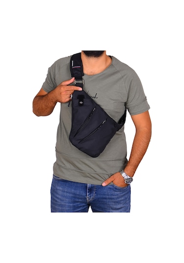 Strong Body Bag Tek Omuz Çapraz Askılı Göğüs ve Sırt Çantası