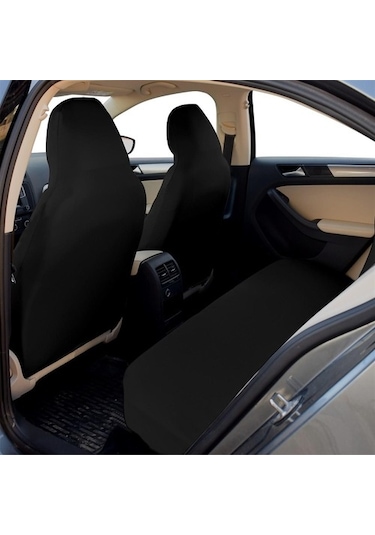 Volkswagen Siyah Ön Arka Takım Penye Servis Kılıfı