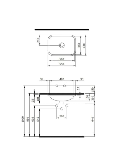 Bocchi Scala Tezgah Altı Lavabo Parlak Turuncu 1006-012-0125